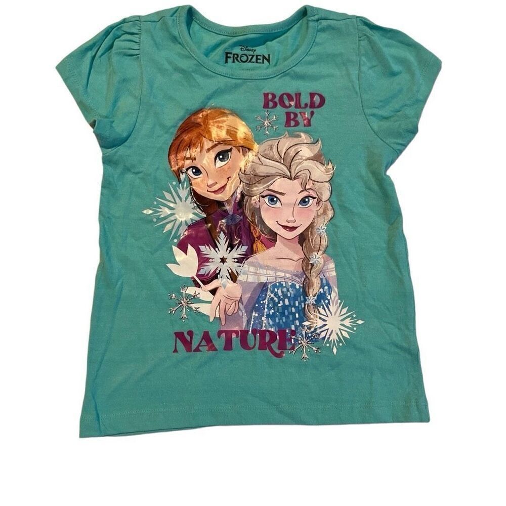 Disney Frozen Girl's Tshirt Size 6x Blue
